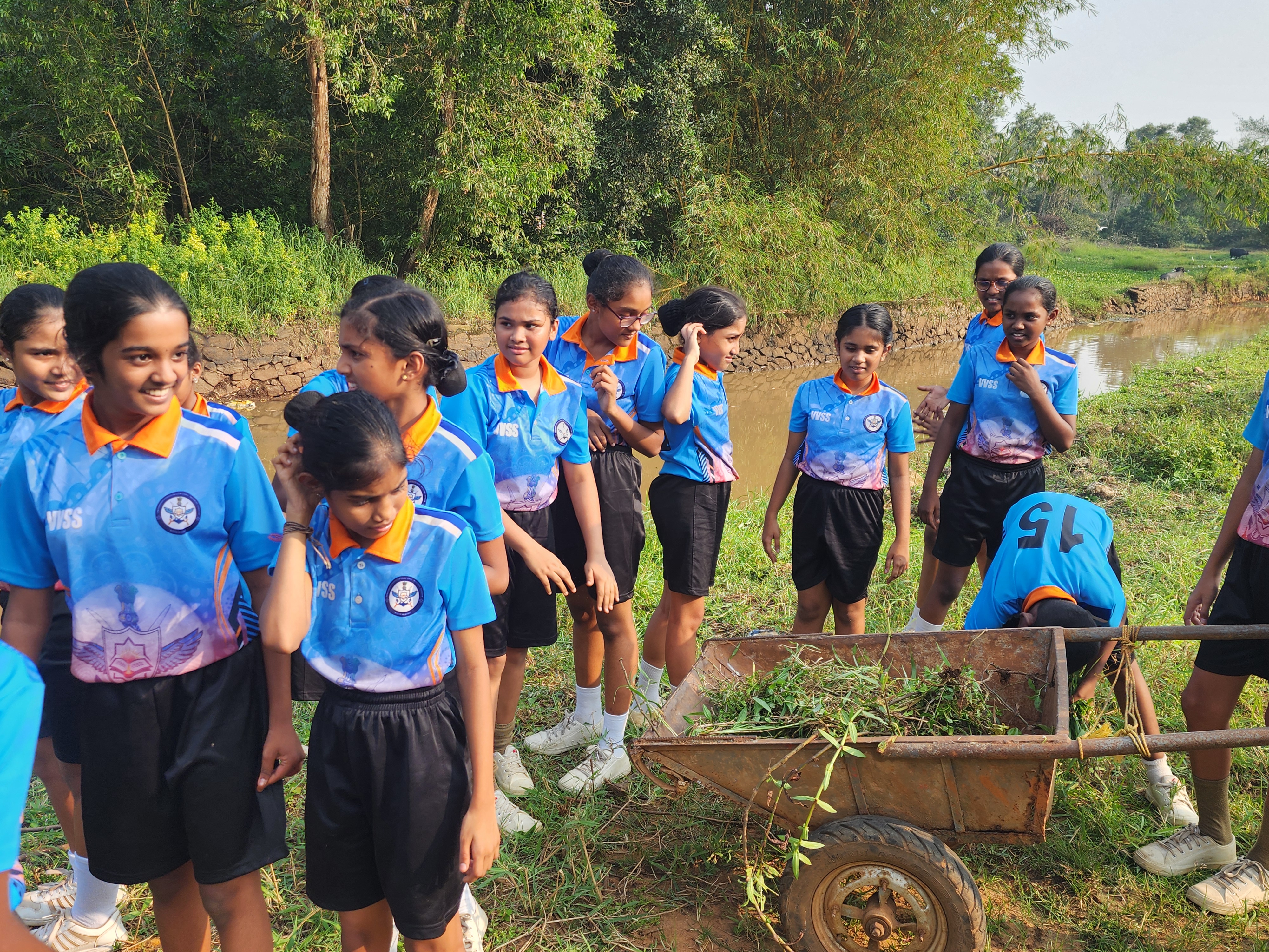 Swachatha Activity — Vidyadhiraja Vidyapeetom Sainik School